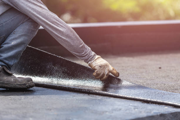 Professional Basement Waterproofing technician working in Fontanet, IN